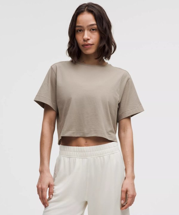 All Yours 有机棉短款T恤