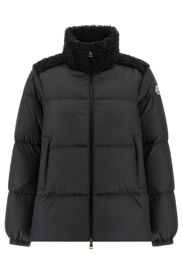 Esnaie徽标拉链夹克