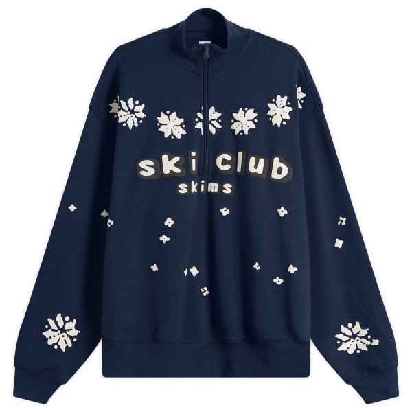 SKIMS x CPFM 经典半拉链卫衣