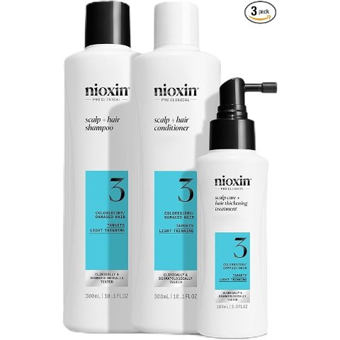 Nioxin300ml+300ml+100ml3号洗护套装