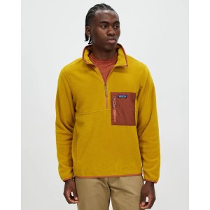 Patagonia Microdini 男士抓绒半拉链上衣