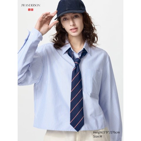 UniqloJW ANDERSON 女士牛津衬衫
