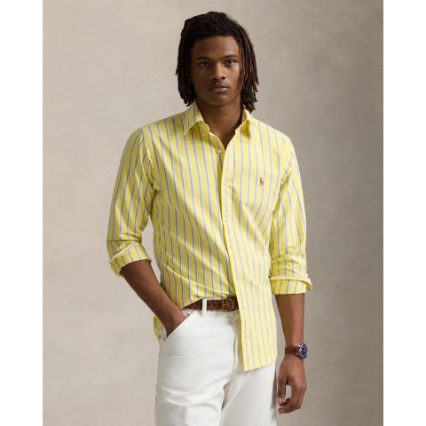 条纹牛津衬衫 修身款