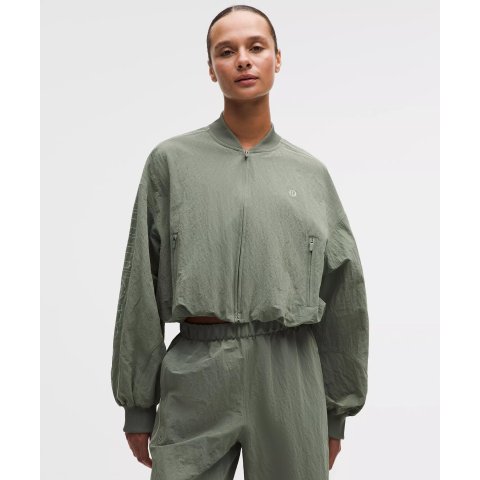 Wordmark 尼龙运动夹克