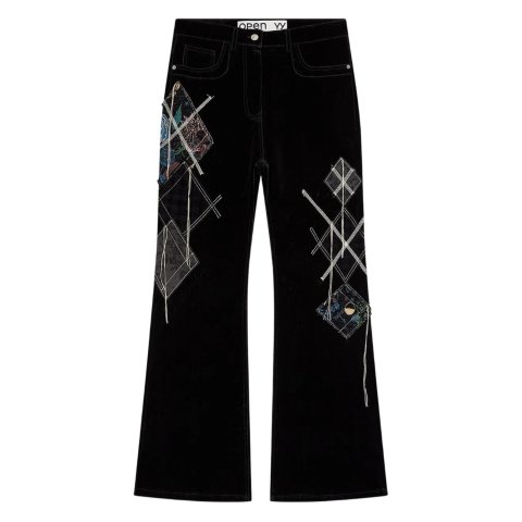 Open YY Bootcut修身长裤