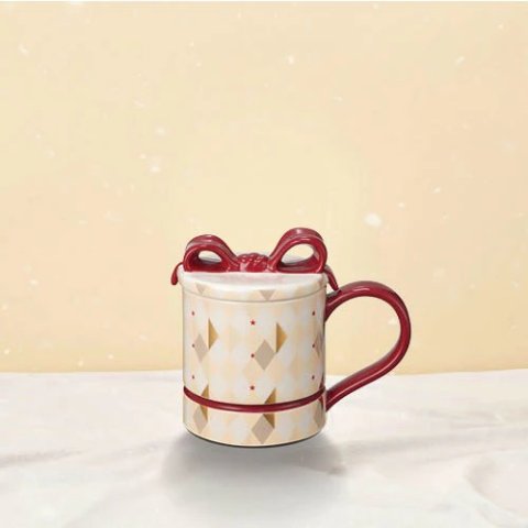 Cozy Luxury 陶瓷杯 带盖 12oz