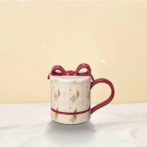 Cozy Luxury 陶瓷杯 带盖 12oz