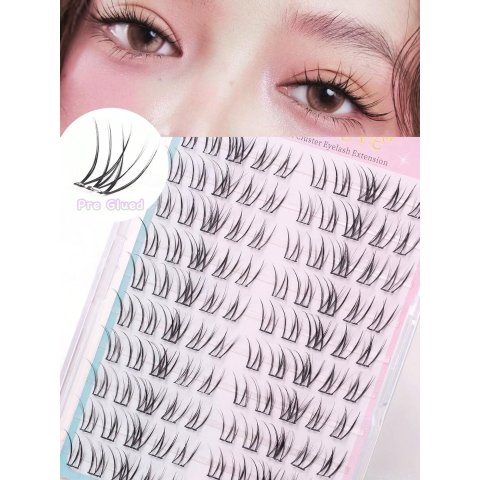Pre Glued Lashes 假睫毛 自粘型 100支