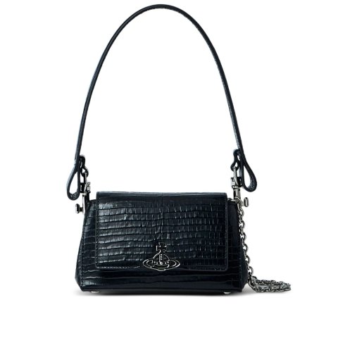 Hazel 仿鳄鱼纹小号单肩包