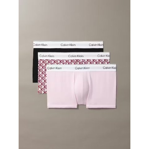 Icon 棉质低腰平角内裤 3条装