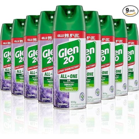 Glen 20 杀菌喷雾 9瓶
