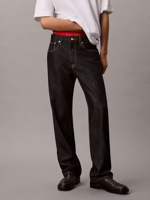 马年限定 90s直筒牛仔裤