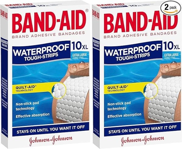 Band-Aid 防水创可贴 特大号 20片