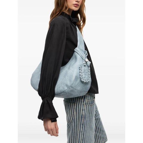 扎染中号单肩包