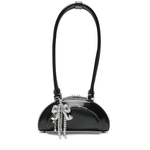 Curved Charm 单肩包 黑色