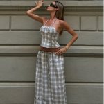 DJ 折上折专区！5折起+折上8折🔥Lioness 格子分身裙仅$39