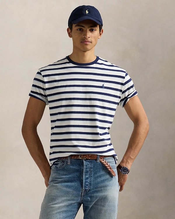 Classic Fit 条纹T恤