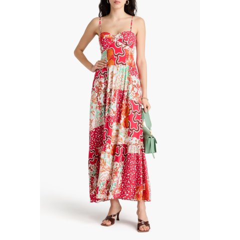 Etta 印花连衣裙 长款