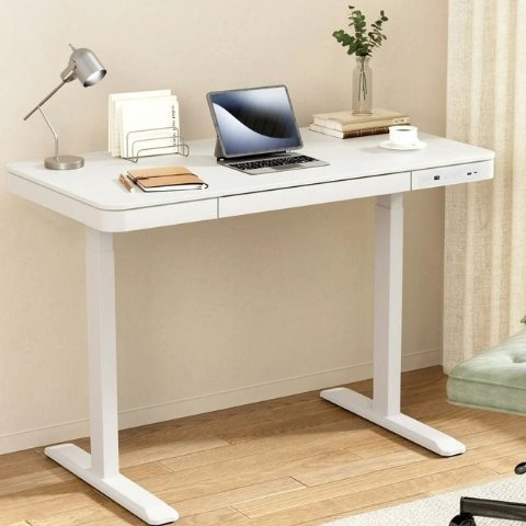 白色升降桌 120cm