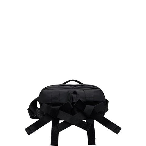 Simone RochaBlack 蝴蝶结斜挎包 珠饰