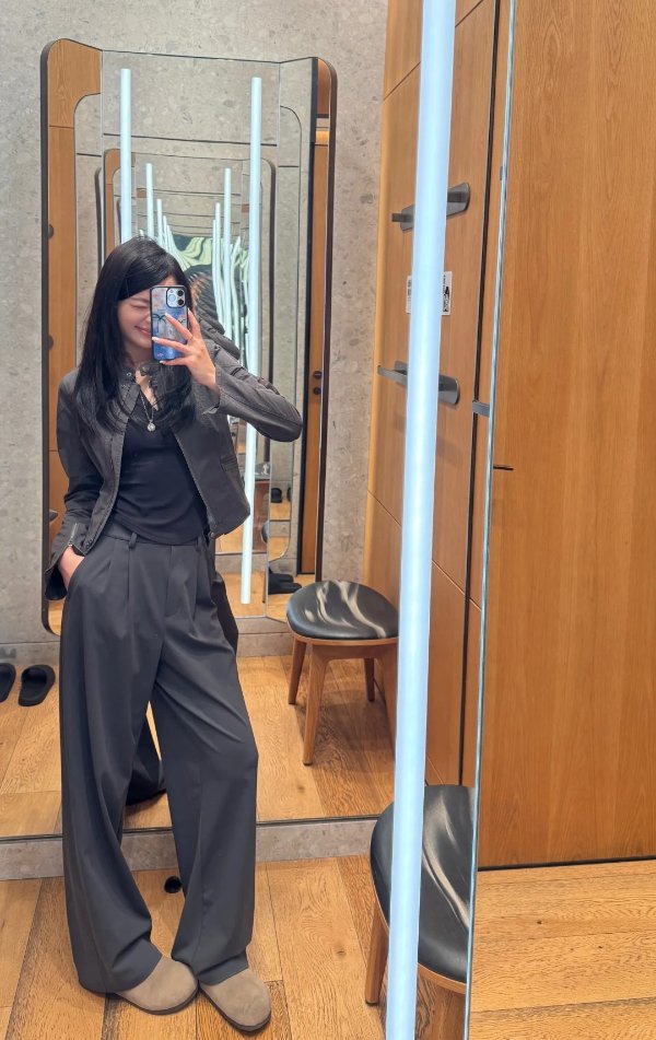 Daydrift 高腰阔腿裤 常规版