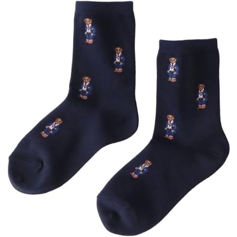 Polo Ralph Lauren童袜 小熊图案