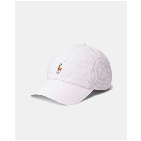 Seersucker 棒球帽 条纹