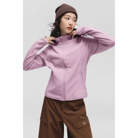 WindHaven 女防风抓绒夹克 中等保暖