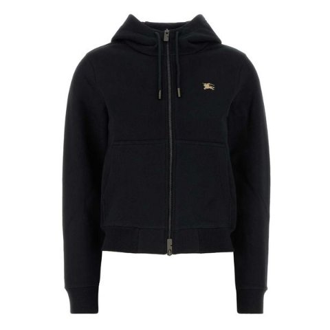 Logo 刺绣连帽拉链卫衣