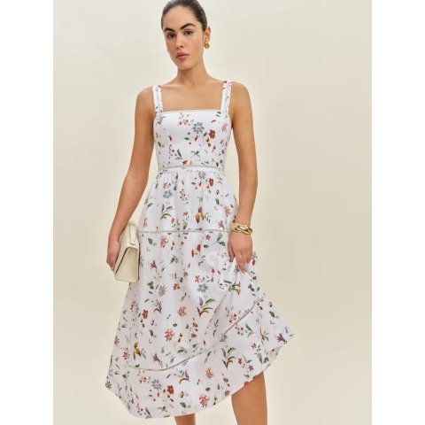 Everett 亚麻连衣裙