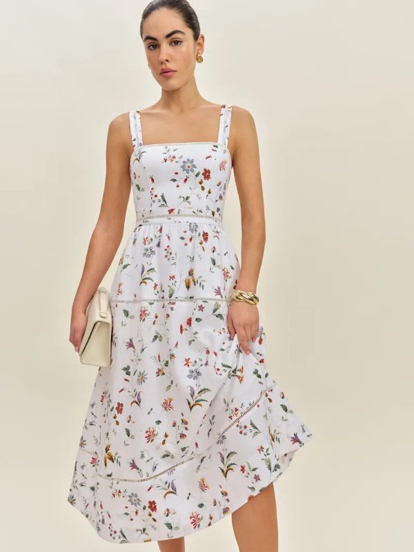 Everett 亚麻连衣裙