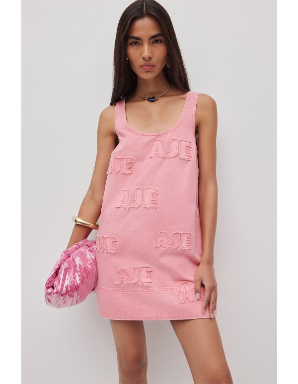 Electra 牛仔迷你连衣裙