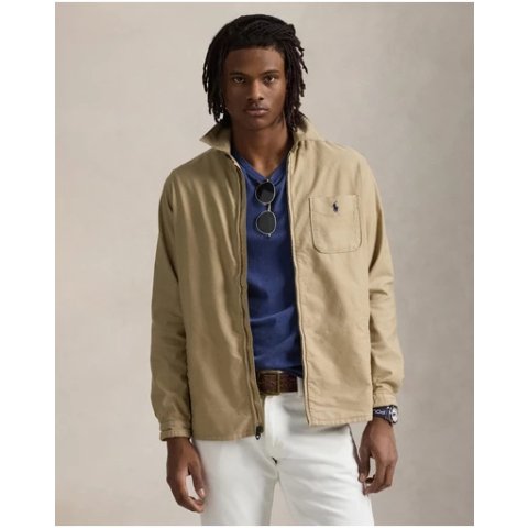 Oxford 染色衬衫外套