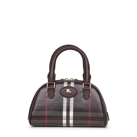BurberryMini Highlands 保龄球托特包