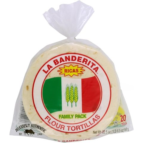 La Banderita 玉米饼 20片装 640g
