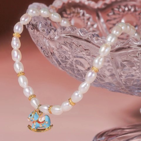 Rocking Horse 珍珠项链