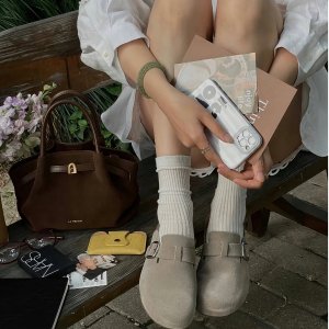 7折起 焦糖棕Boston勃肯鞋$221