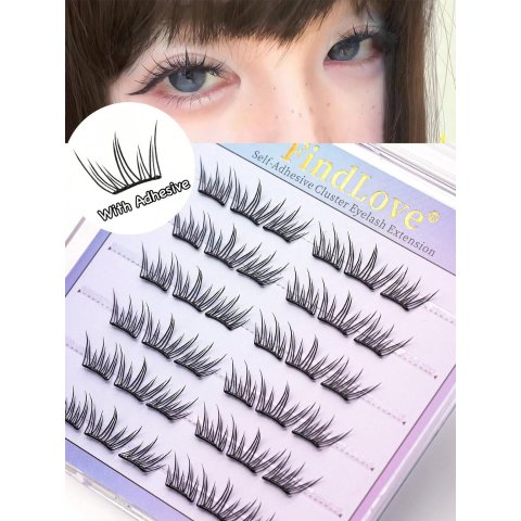 Pre Glued C卷猫眼假睫毛 36对