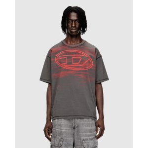 Cotton 椭圆D印花 T恤