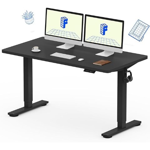 FLEXISPOTEC1 升降桌 黑色140×70cm