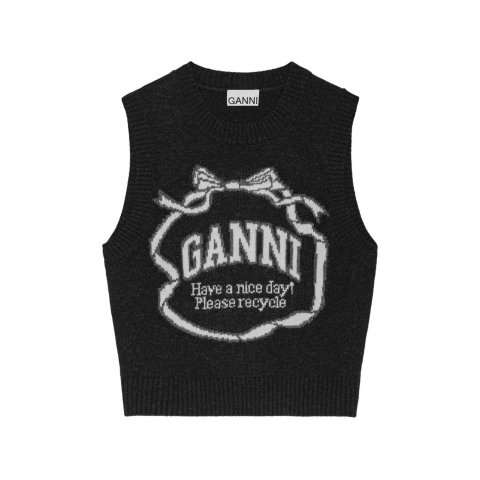 Front-Graphic 针织上衣