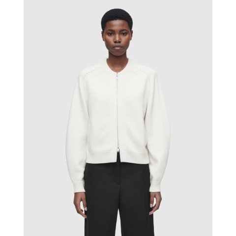 Pointelle-Knit 毛织夹克