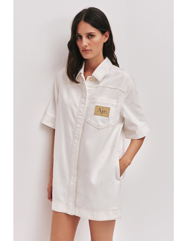 Lumi 牛仔迷你连衣裙