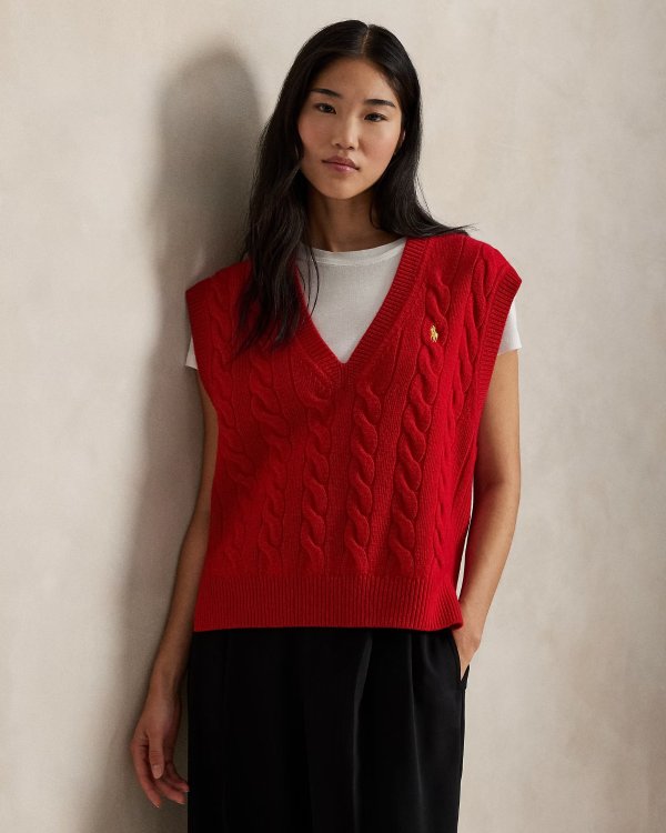 新年限定 羊绒无袖背心