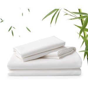 竹纤维床单4件套 king