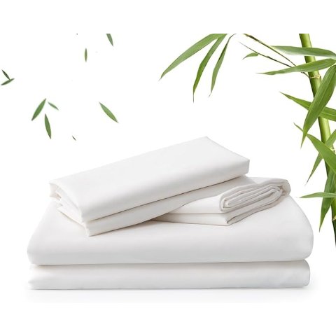 竹纤维床单4件套 king