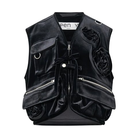 Open YY 天鹅绒马甲