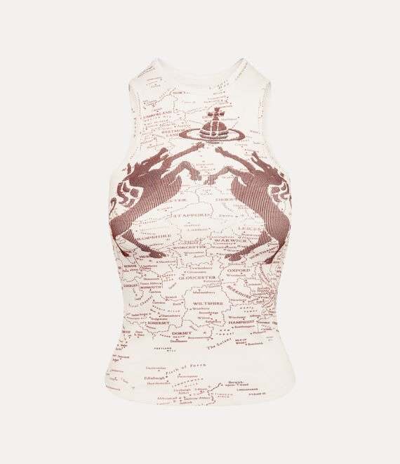 Horses 90s 印花背心