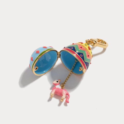 Horse 马生肖项链 蛋形