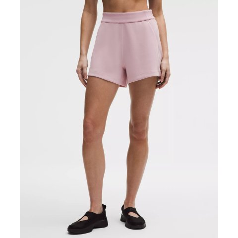 Softstreme 高腰短裤 4寸 瓷韵粉